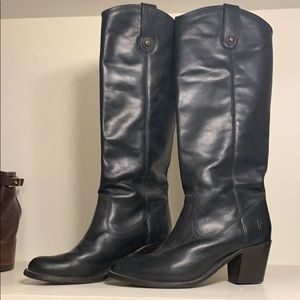 Frye Cowboy Boots Black